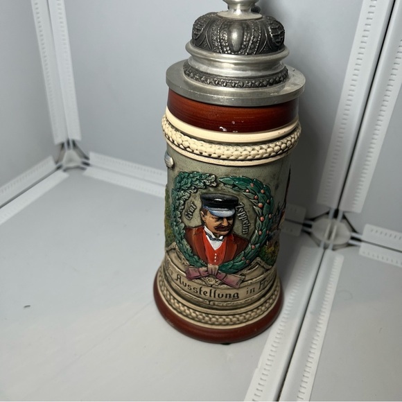Original THEWALT Limited STEIN: GRAF ZEPPLEIN Luftschiffer Frankfort 1900 - Picture 9 of 10